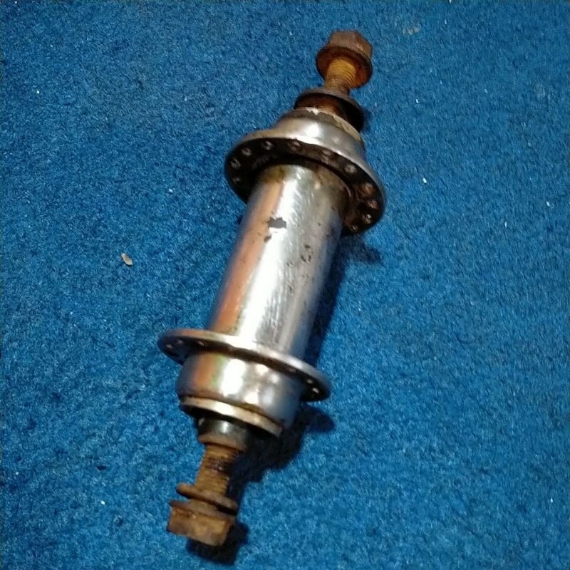 hub depan sepeda onthel basikal tua 28@n