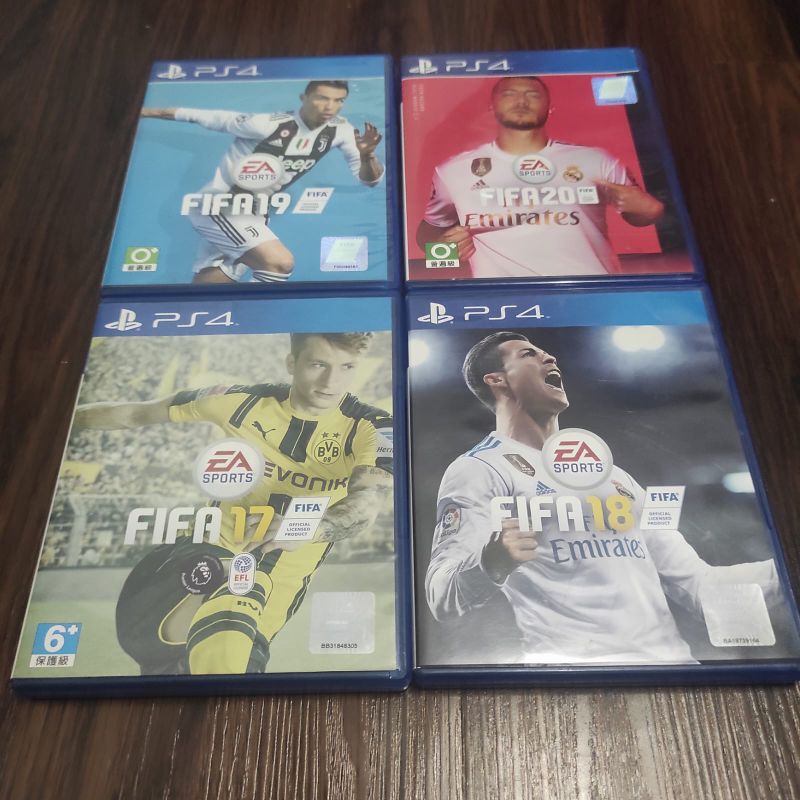 Kaset BD FIFA PS4 original (second) PS 4 Ori, harga untuk 3 Kaset ( FIFA 17, 18 dan 19)
