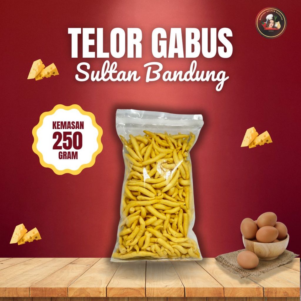 

TELOR GABUS SULTAN BANDUNG ORI DAUN JERUK - 250GR