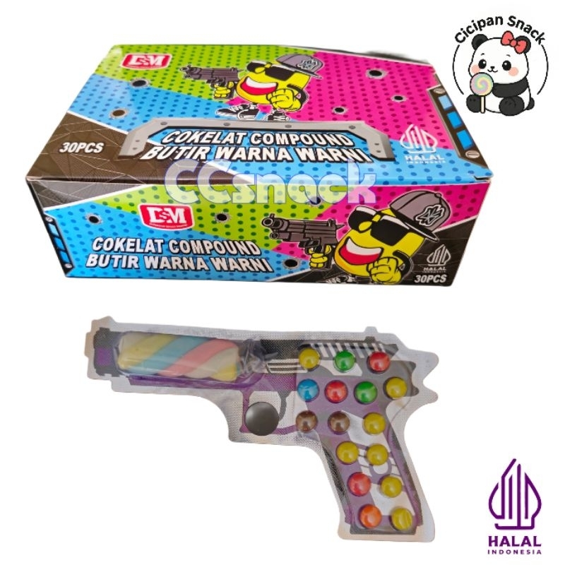 

DSM PISTOL COKELAT MARSHMALLOW BOX ISI 30