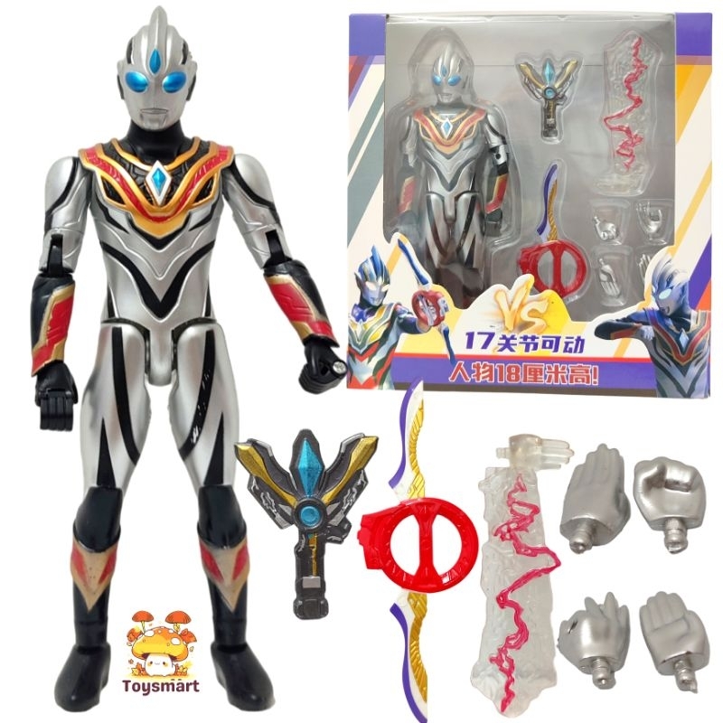Ultraman Shf Gold Shining Zero Action Figure Ultrman Ultra Zero Shining