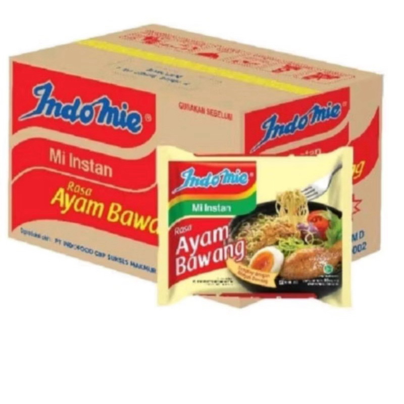 

Indomie Ayam Bawang 1 dus x 40 bungkus x 70gr