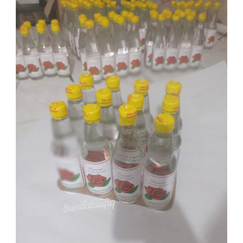 Air Mawar botol Kaca /Air Mawar Ziarah Makam