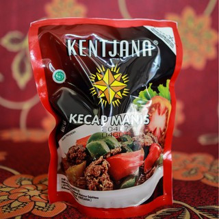 

Kecap Manis Cap Kentjana Kencana Kebumen Kemasan Refill 220ml