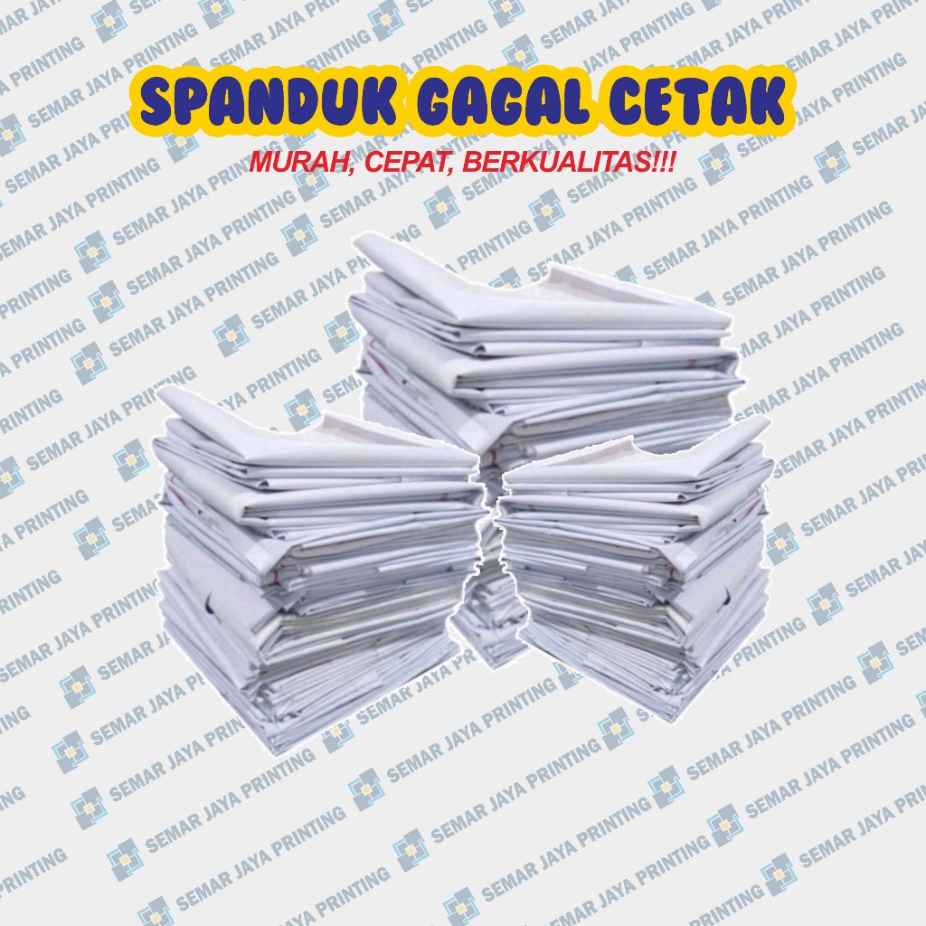 Spanduk Bekas Gagal Cetak Banner Bekas Spanduk Murah Harga Perlembar (kualitas baru)
