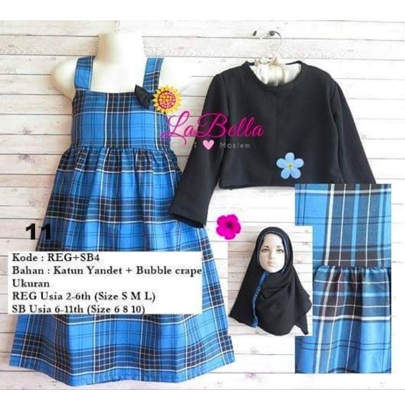 baju anak perempuan merk labella