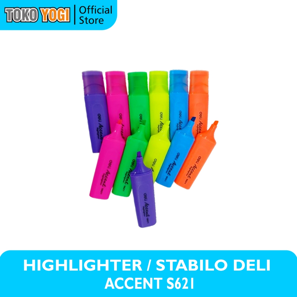 

DELI ACCENT HIGHLIGHTER S621 || DELI STABILO