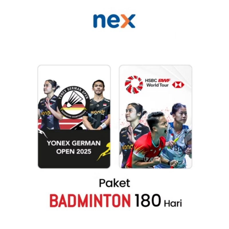 Paket Badminton Nex Parabola 6 Bulan