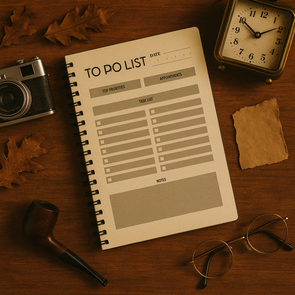 

Planner Harian / Agenda / Notebook / Journal / Weekly / Daily / table to-do-list Kraft Cover Spiral