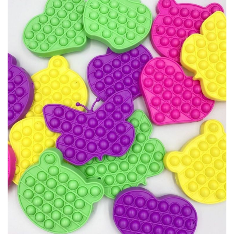 V ( V5 ) MAINAN POP IT/BUBBLE TOYS/FIDGET TOYS/RAINBOW POP IT