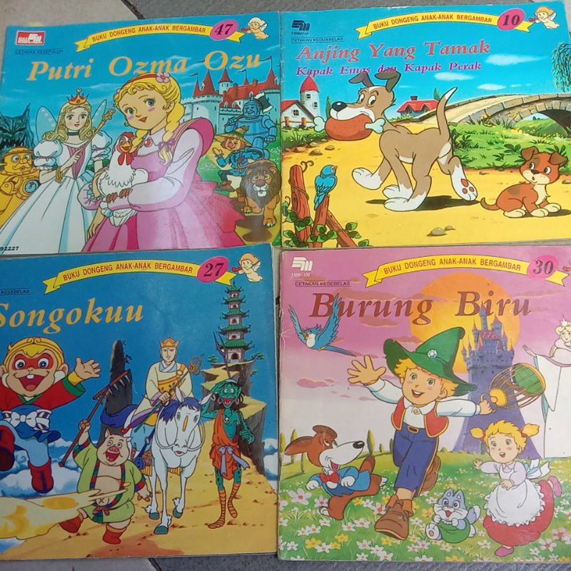 Buku dongeng anak bergambar Shogo Hirata dll per buku
