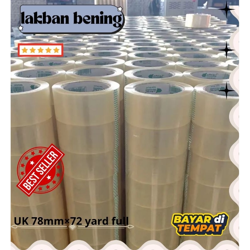 

LAKBAN BENING 78MMX72YARD FULL