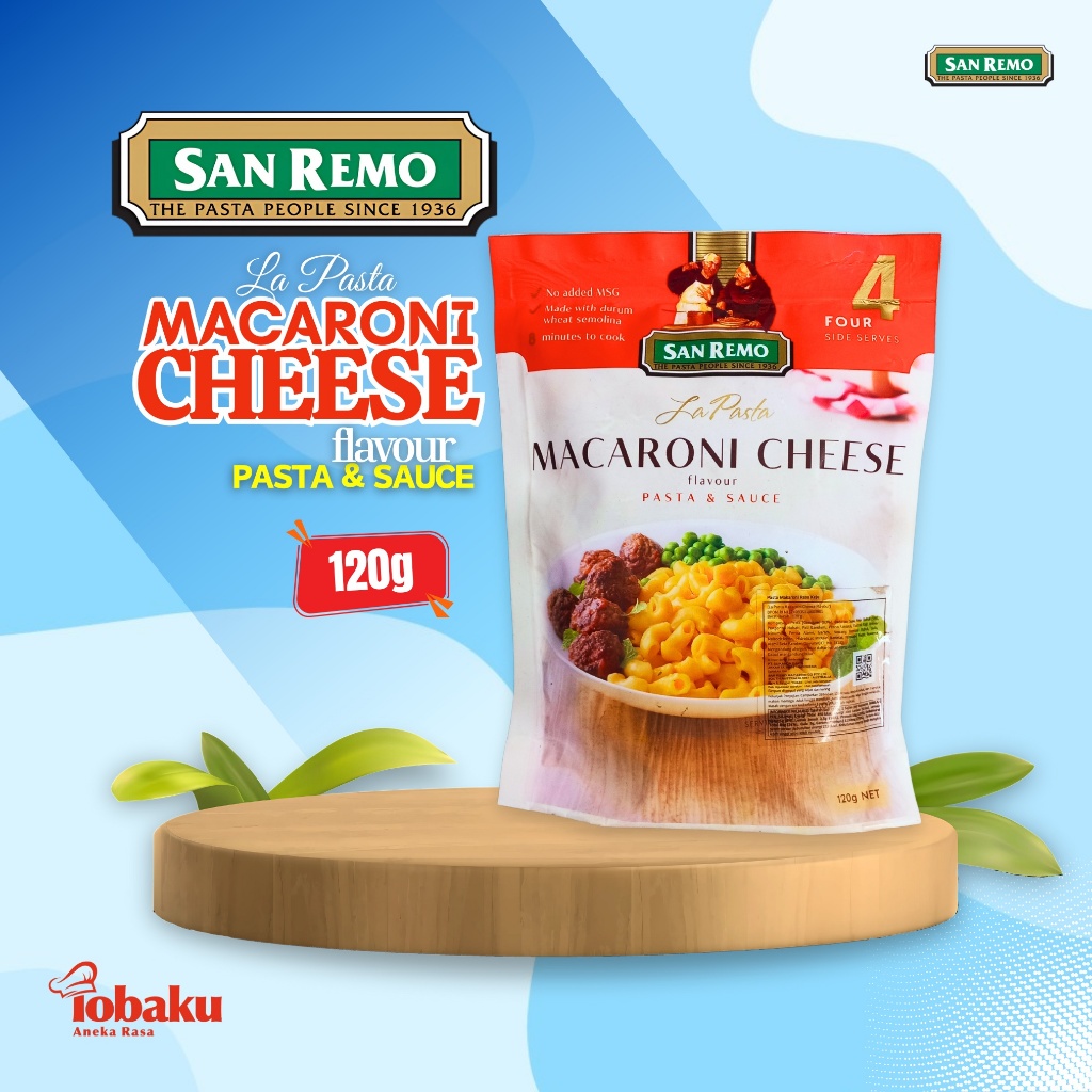 

SAN REMO La Pasta MACARONI CHEESE flavour Pasta & Sauce 120g