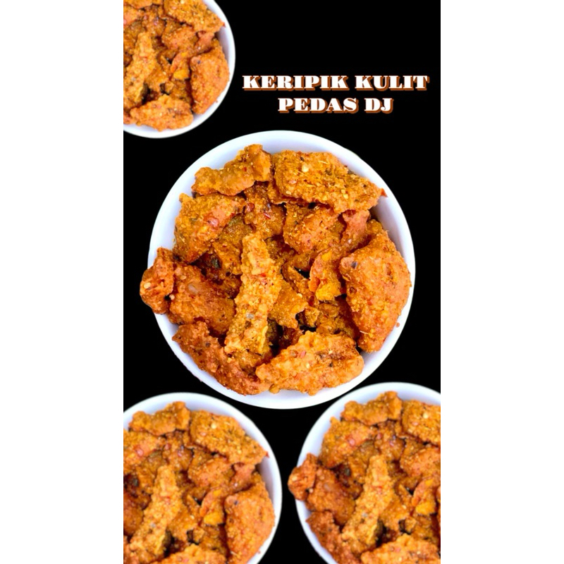 

KERIPIK KULIT AYAM VIRAL PEDAS CIKRUH DAUN JERUK