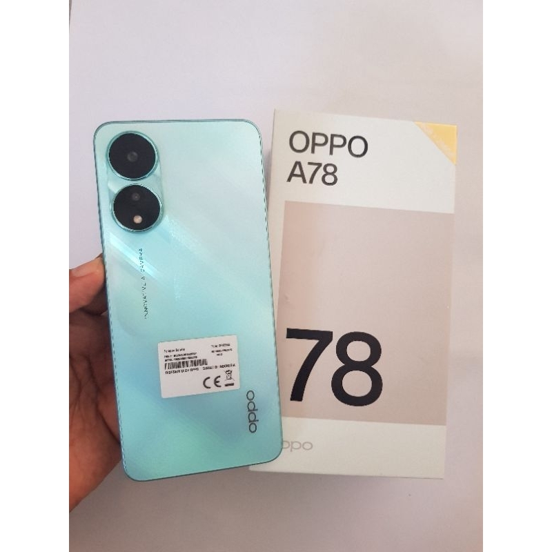 OPPO A78 4G (8GB/256GB) SECOND