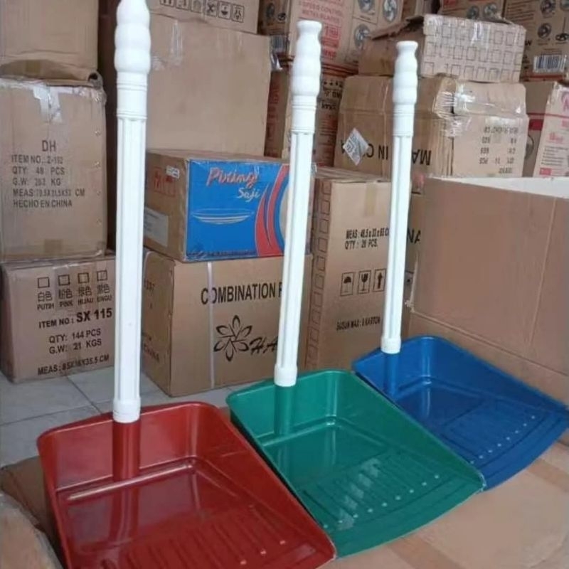 Pengki Plastik Sampah Serokan Sampah Plastik