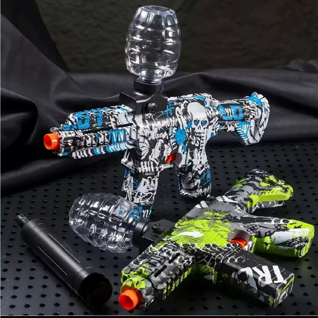 Mainan Water Bubble Tembakan Seru Outdoor Keren Otomatis Anak Mainan Anak GUN MODEL M416 MP5 Ak