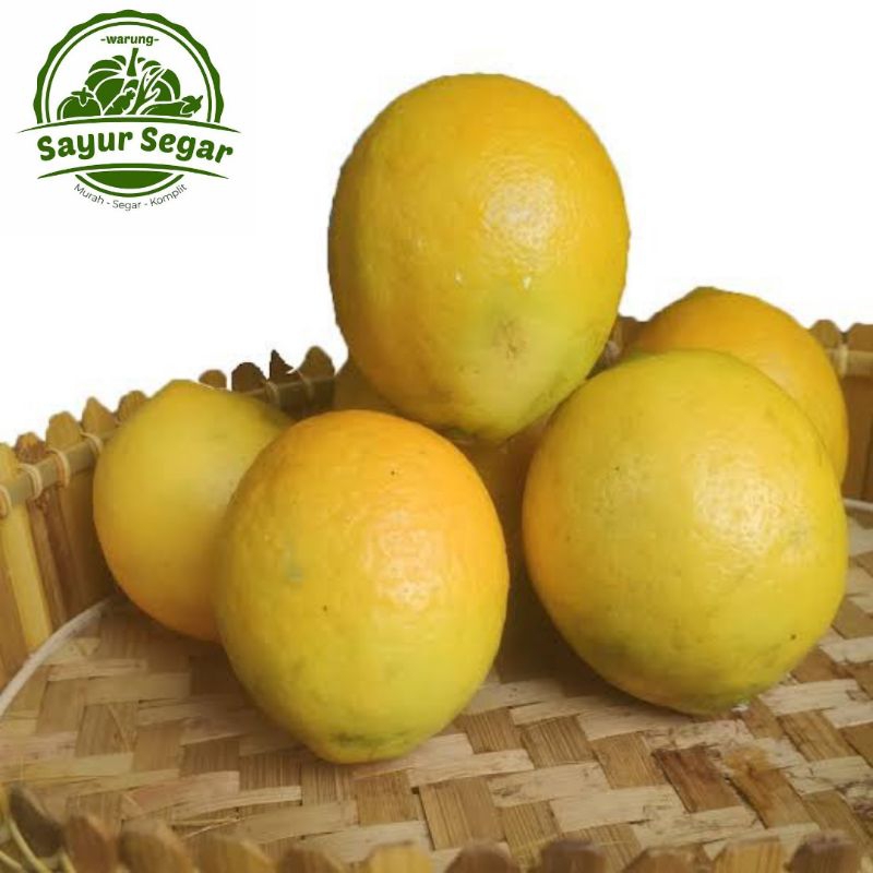 

Jeruk Lemon California - 1 Kg