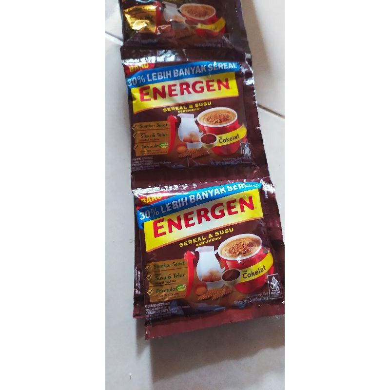 

Energen Sereal & Susu Cokelat 1Renceng 10pcs @35gr exp SEPT 2025