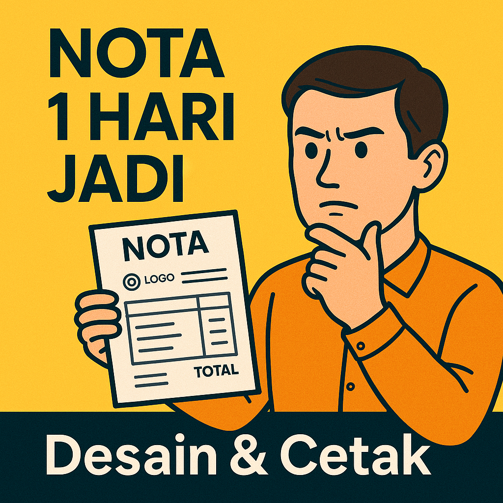 

order khusus “Cetak Nota Satuan – Jadi Dalam 24 Jam”