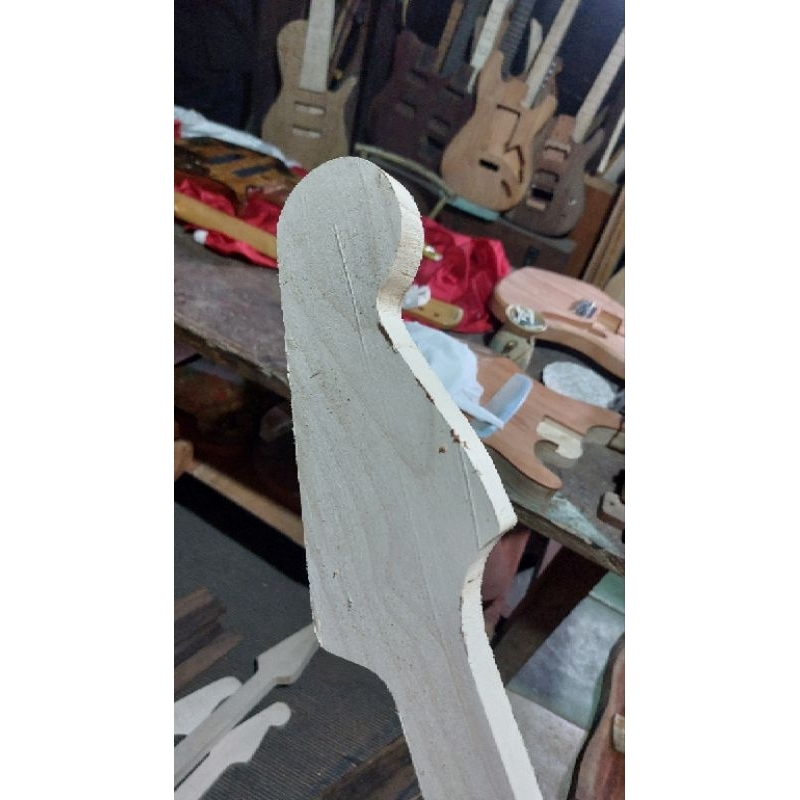 Neck Fender Jazz bass Precision bass blank unfinished Hard Maple