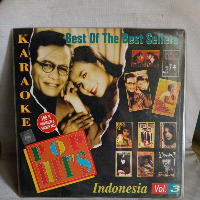 LASER DISC Best of the Best Seller Pop Hits KAROKE Indonesia vol.3