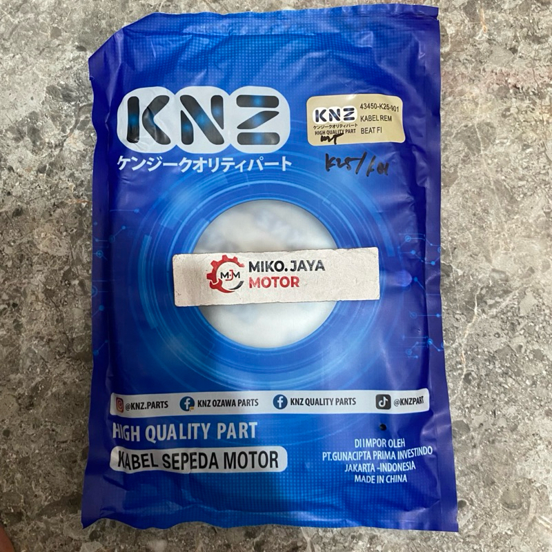 TALI KABEL REM BELAKANG BEAT FI KNZ