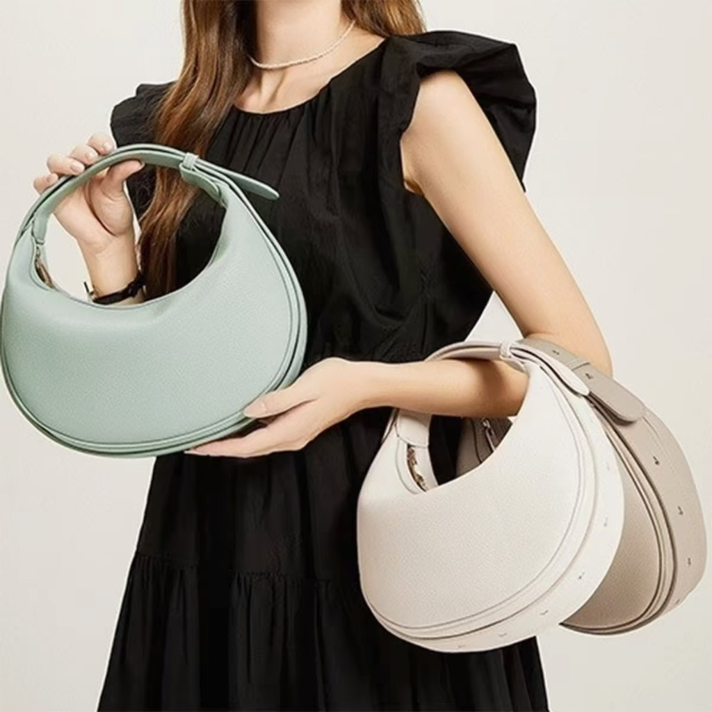 MARDIBAG IMPORT - ZCJ1808 Tas Wanita SETENGAH LINGKARAN Impor Premium Tas Tangan Pesta Cewek Elegan