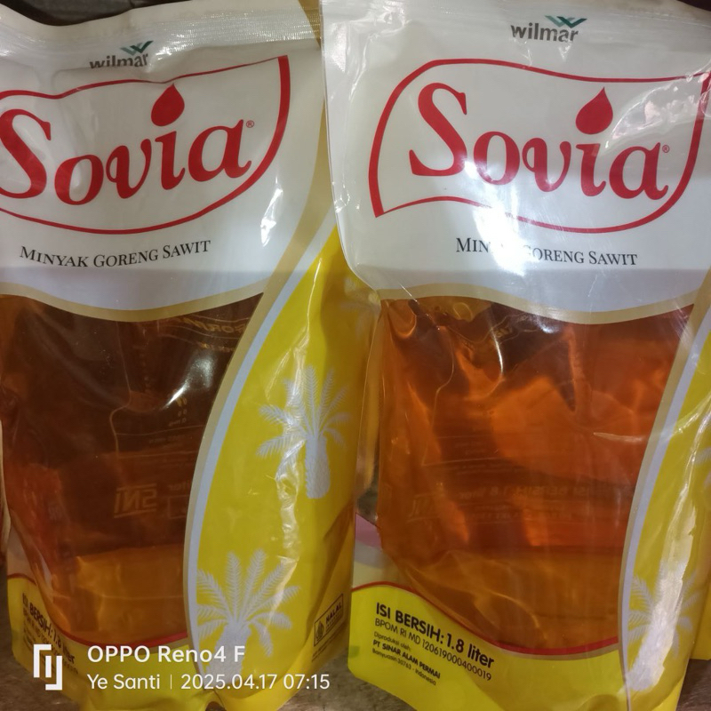 

Minyak Goreng Sovia 1.8 Liter
