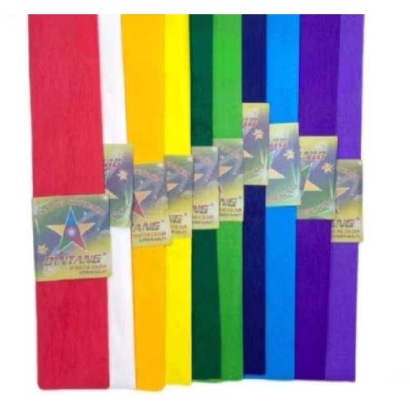 

Kertas Krep / Crepe paper