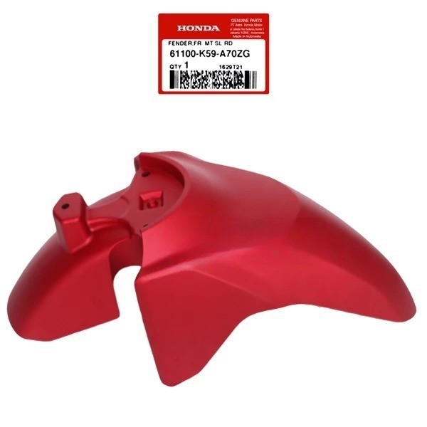 Spakbor Depan Merah Doff - Honda Vario 150 K59J - 61100K59A70ZG