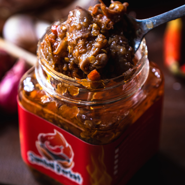 

Sambal Berkat Sambal Cumi-cumi 200g Sambal Baby Cumi Tanpa Pengawet Pedas Nampol