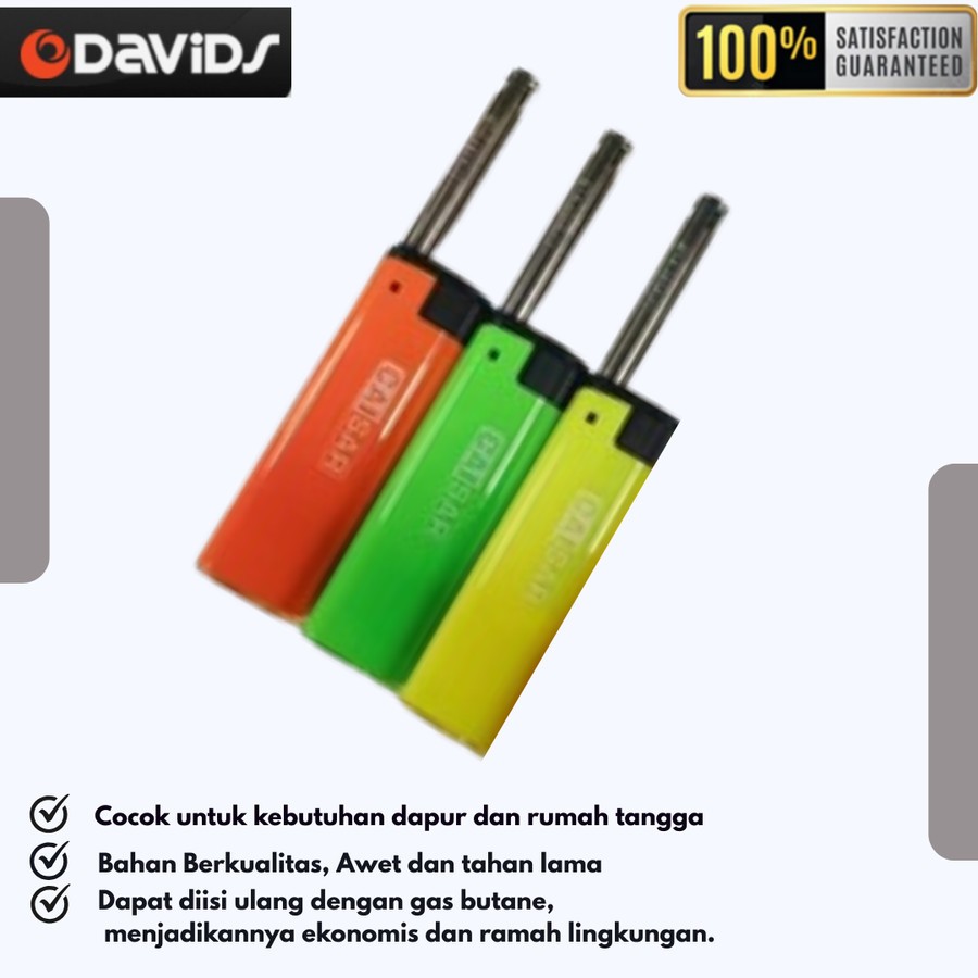 Korek Api Gas Kecil Pemantik Kompor Lipat Caisar