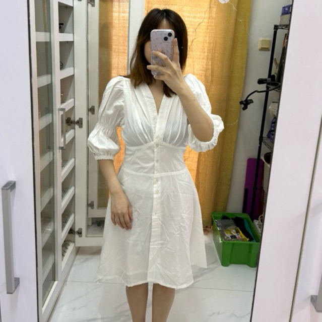 White Dress By With Love The Brand