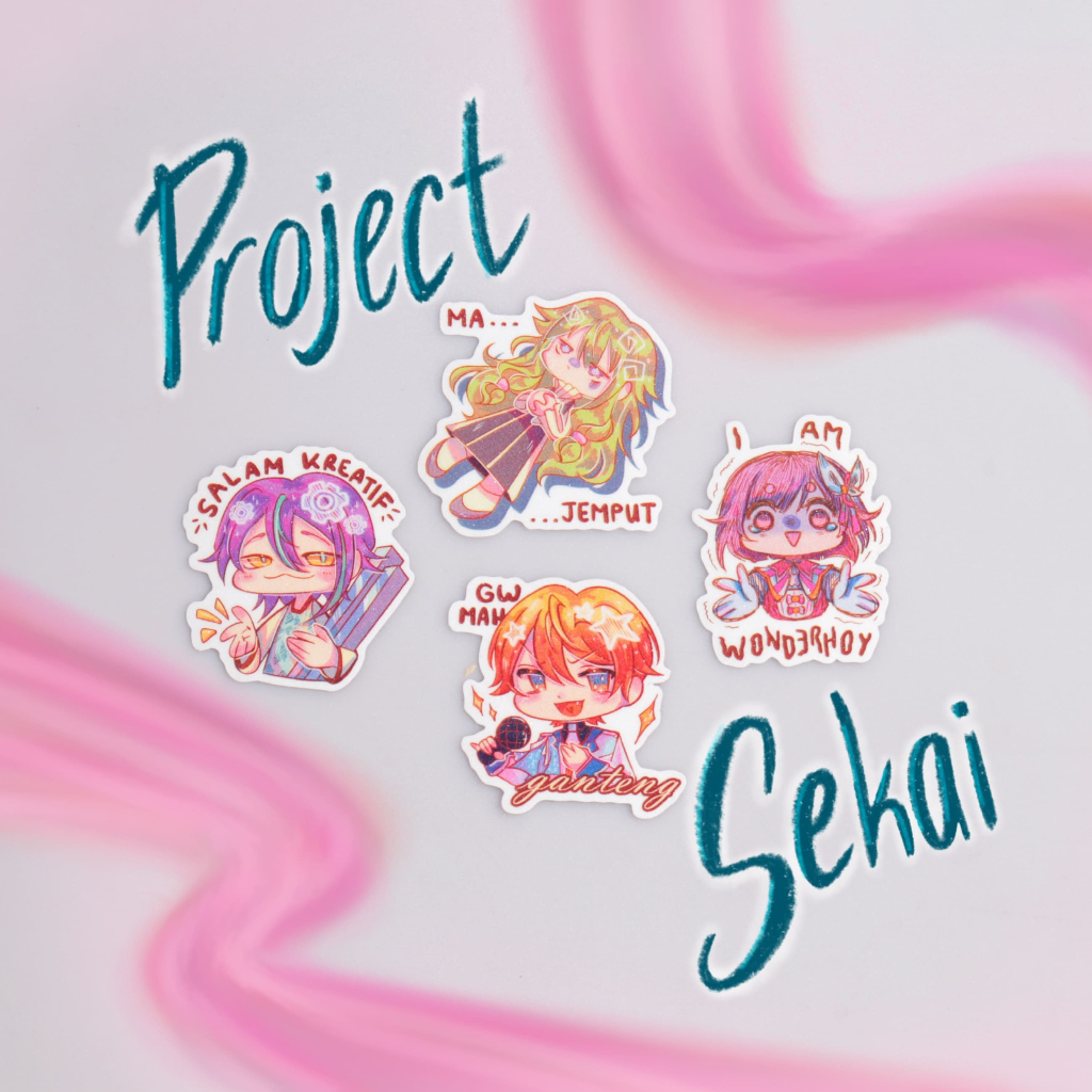 

MERCHENDARIAN Project Sekai - die cut sticker