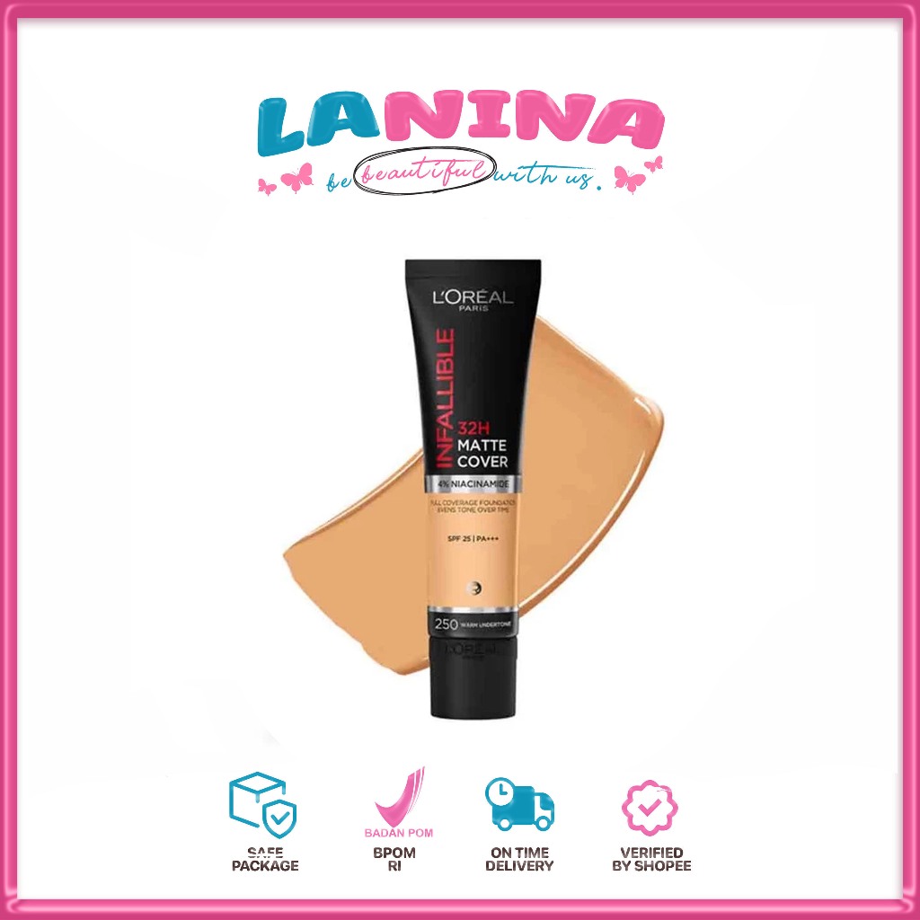 LANINA - Loreal Paris Infallible 32H Foundation