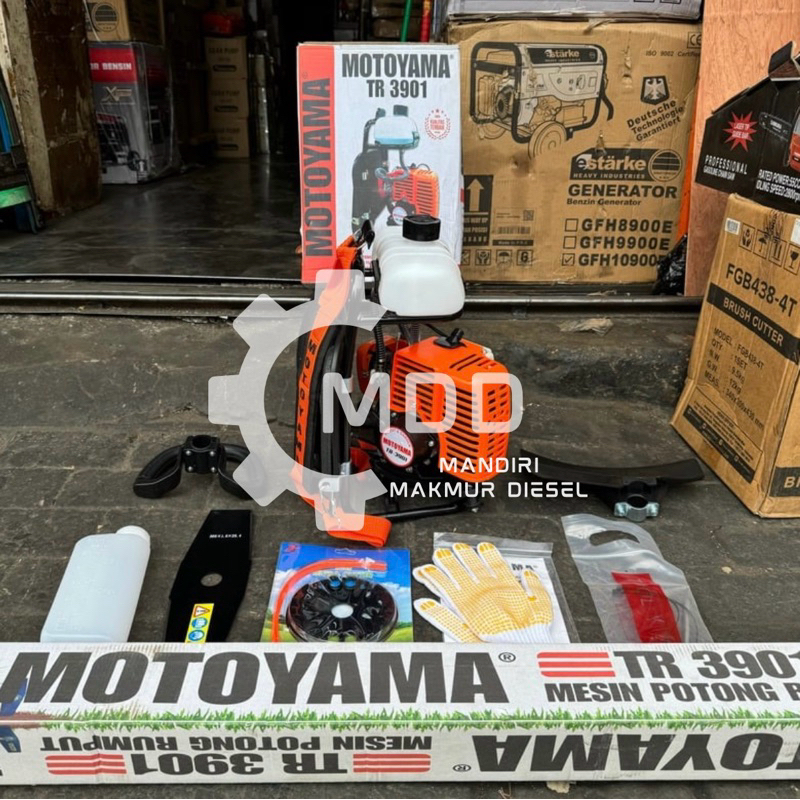 MOTOYAMA TR-3901 BRUSH CUTTER 2 TAK MESIN BABAT POTONG RUMPUT MOTOYAMA TR 3901