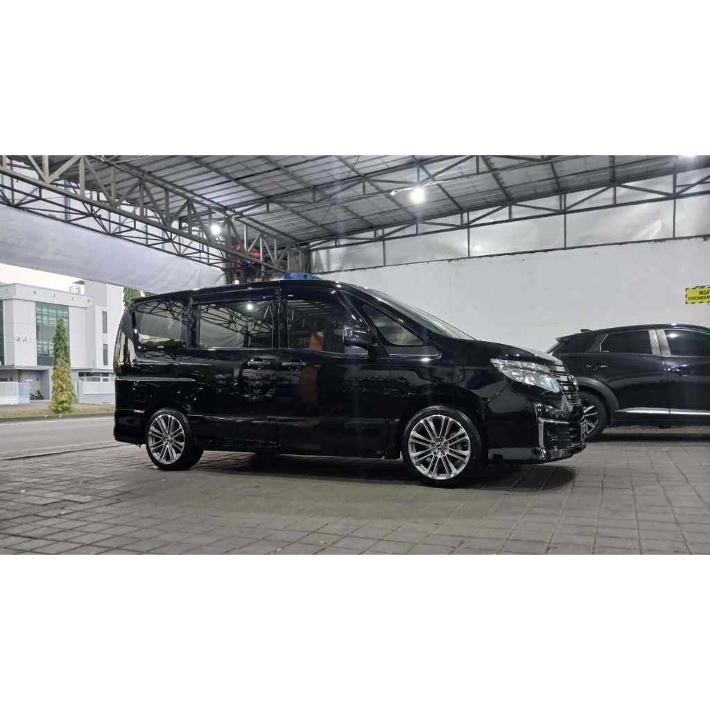 PAKET VELG PLUS BAN ACCELERA 225 50 R18 UNTUK MOBIL SERENA USE VELG HSR ALKANI RING 18