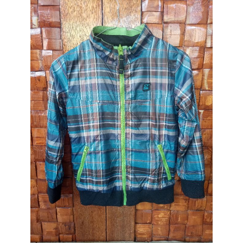 jaket anak tebal, jaket anak bolbal, jaket anak Tartan, jaket parasit anak, jaket anak second