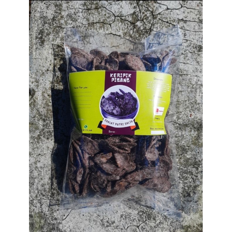 

500 grm Keripik Pisang Coklat Putri salju