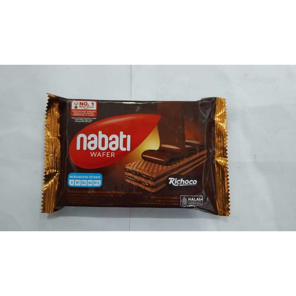 

NABATI WAFER KRIM COKELAT 37GR
