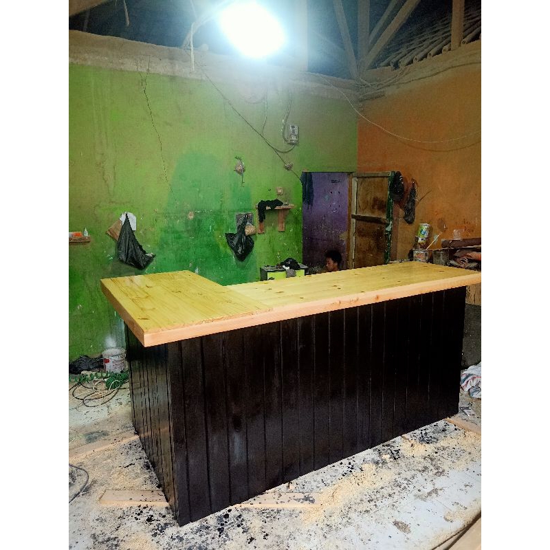 meja bar,mini bar meja kafe,meja warkop dari kayu jati Belanda solid