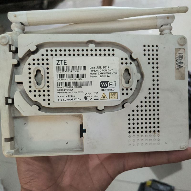 zte f609 v2