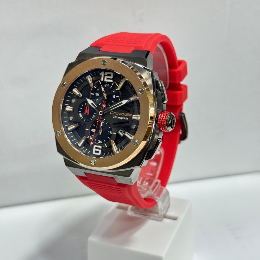 Crocodile CM-047G34J Jam Tangan Pria Analog Chronograph Original & Garansi