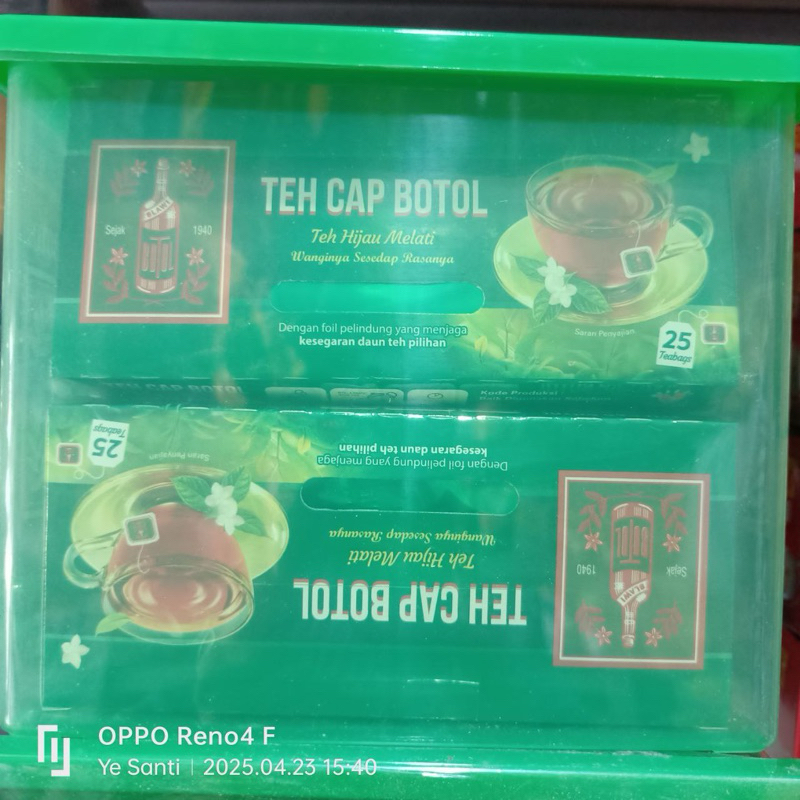 

Teh Cap Botol Canister (Isi 2 Kotak x 25 Teabags)
