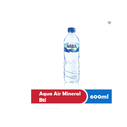 

AQUA AIR MINERAL BTL 600mL