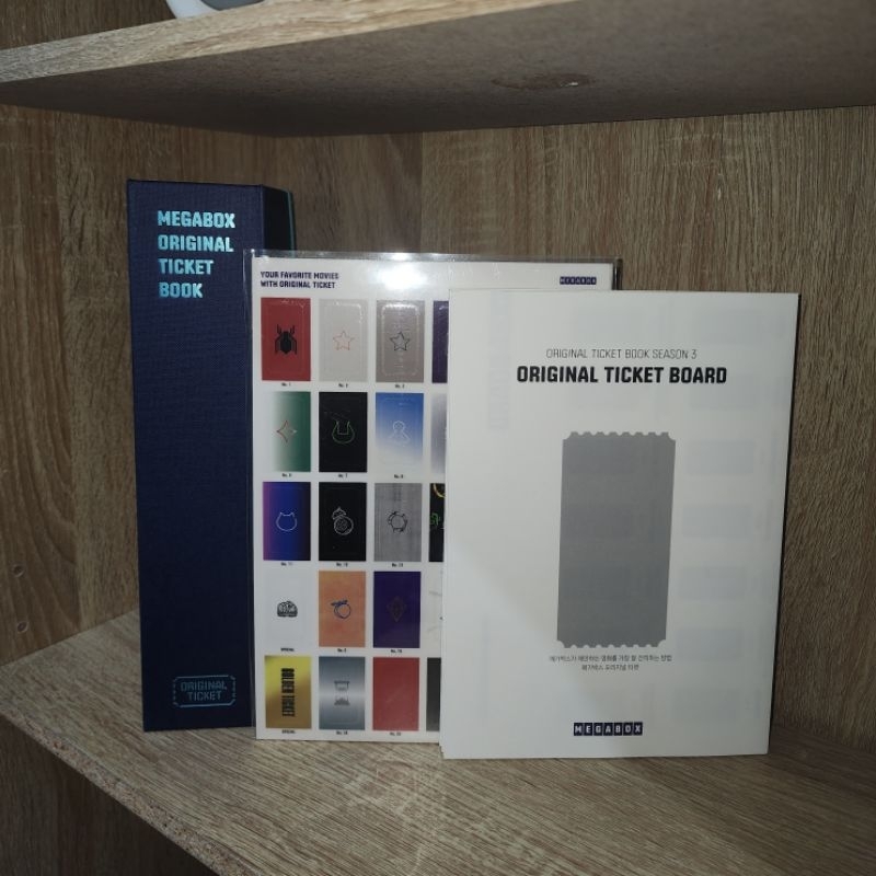 Original Collectible Ticket Book [Binder Official Megabox Korea]