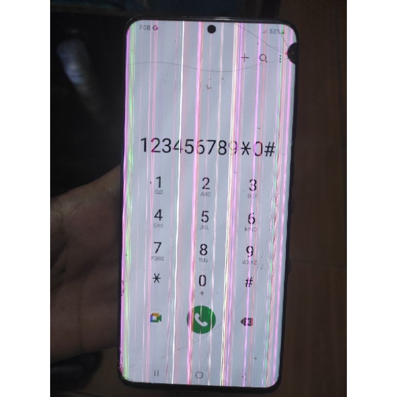 LCD SAMSUNG S20 PLUS ORI COPOTAN MINUS BACA DESKRIPSI