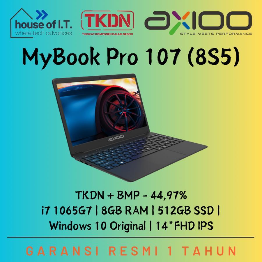 Axioo MyBook Pro 107 (8S5) i7 1065G7 - Axioo MyBook Pro 107 (8S9) i7 1065G7 - Laptop Axioo TKDN i7