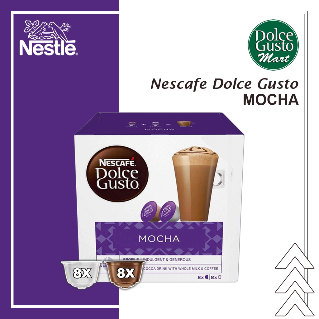 

Capsule Nescafe Dolce Gusto Mocha Box Original Nestle Coffee - Kopi Kapsul Rasa Moca